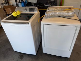 Samsung washer and dryer