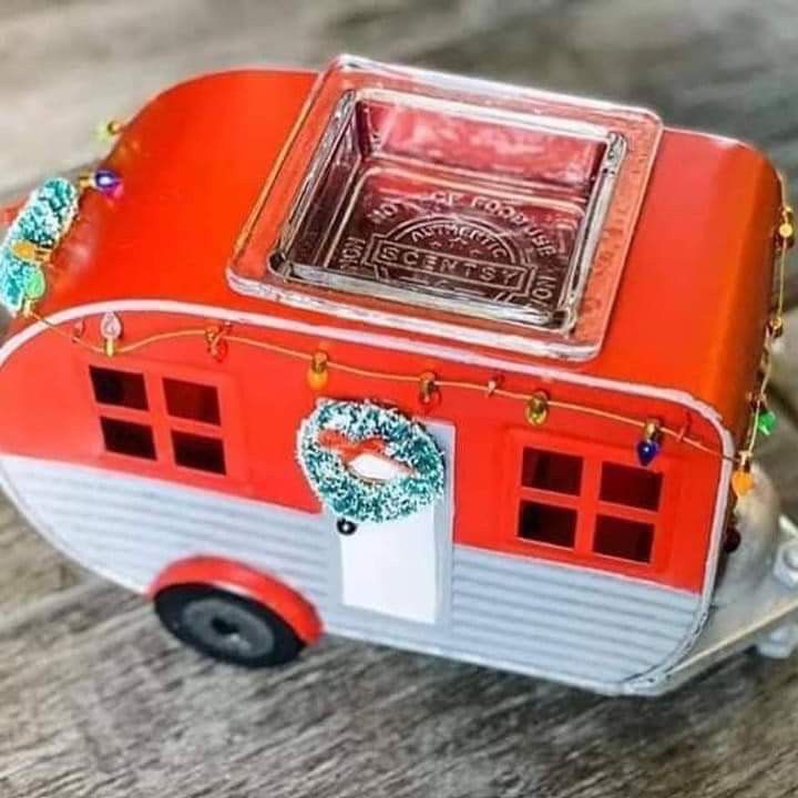 Have you seen the Christmas Camper Warmer?