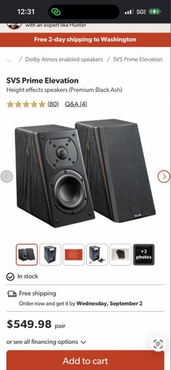 3 Premium Polk Speaker system