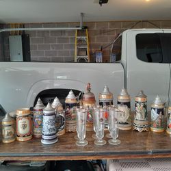 German Beer Steins