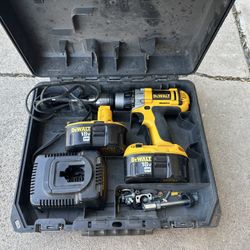DeWalt 18V XRP cordless hammer drill kit