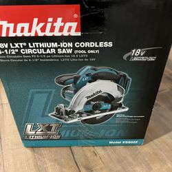 Makita Circ Saw With Battery And Charger