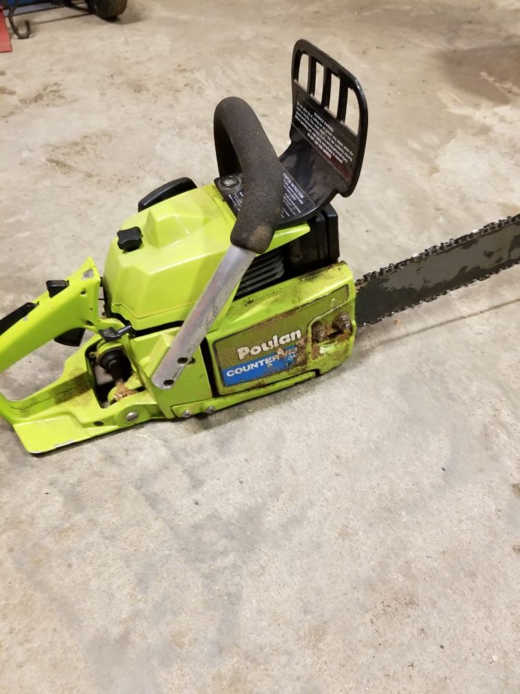 Poulan 3400 chainsaw 16" bar for Sale in Lake Stevens, WA OfferUp