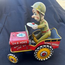 Vintage GI Joe tin toy