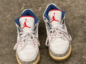 Jordan 3s true blue size 13