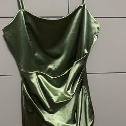 Light Green Dress Size Med 