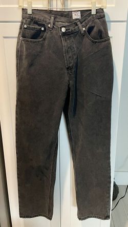 PP-DNM Princess PollyXX Faded Denim Black Jeans 