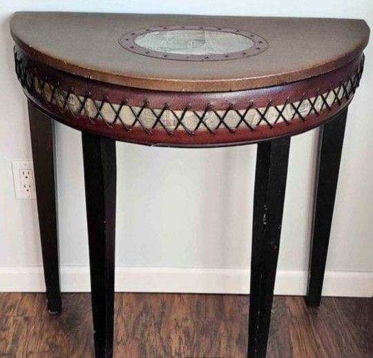 Rare Half Moon Table