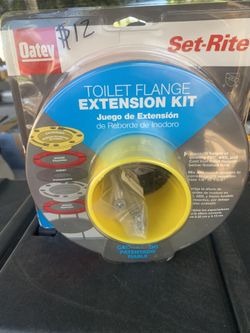 Toilet Flange Extension Kit