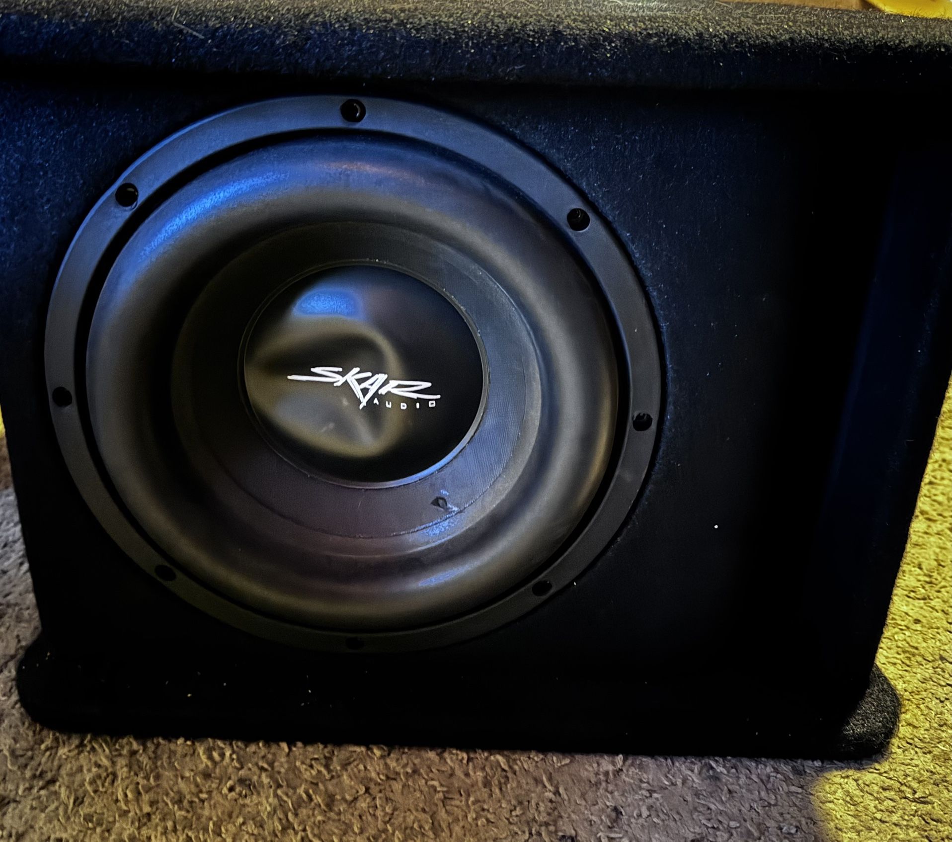 10” Skar Audio Sub & 800w RMS Amplifier 