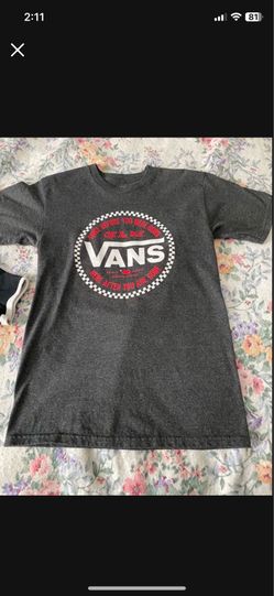 Authentic Unisex Vans tshirt Size Small