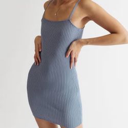 Blue, Wild Fable, Dress, Large