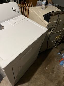 Washer and Dryer Set broken