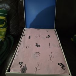 Travis Scott X Fragment X Jordan 1 Low OG SP Sail Military Blue