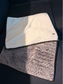 Set of 2 UGG Sherpa & Faux Fur Throw Pillow Covers
