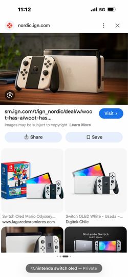 Nintendo switch oled