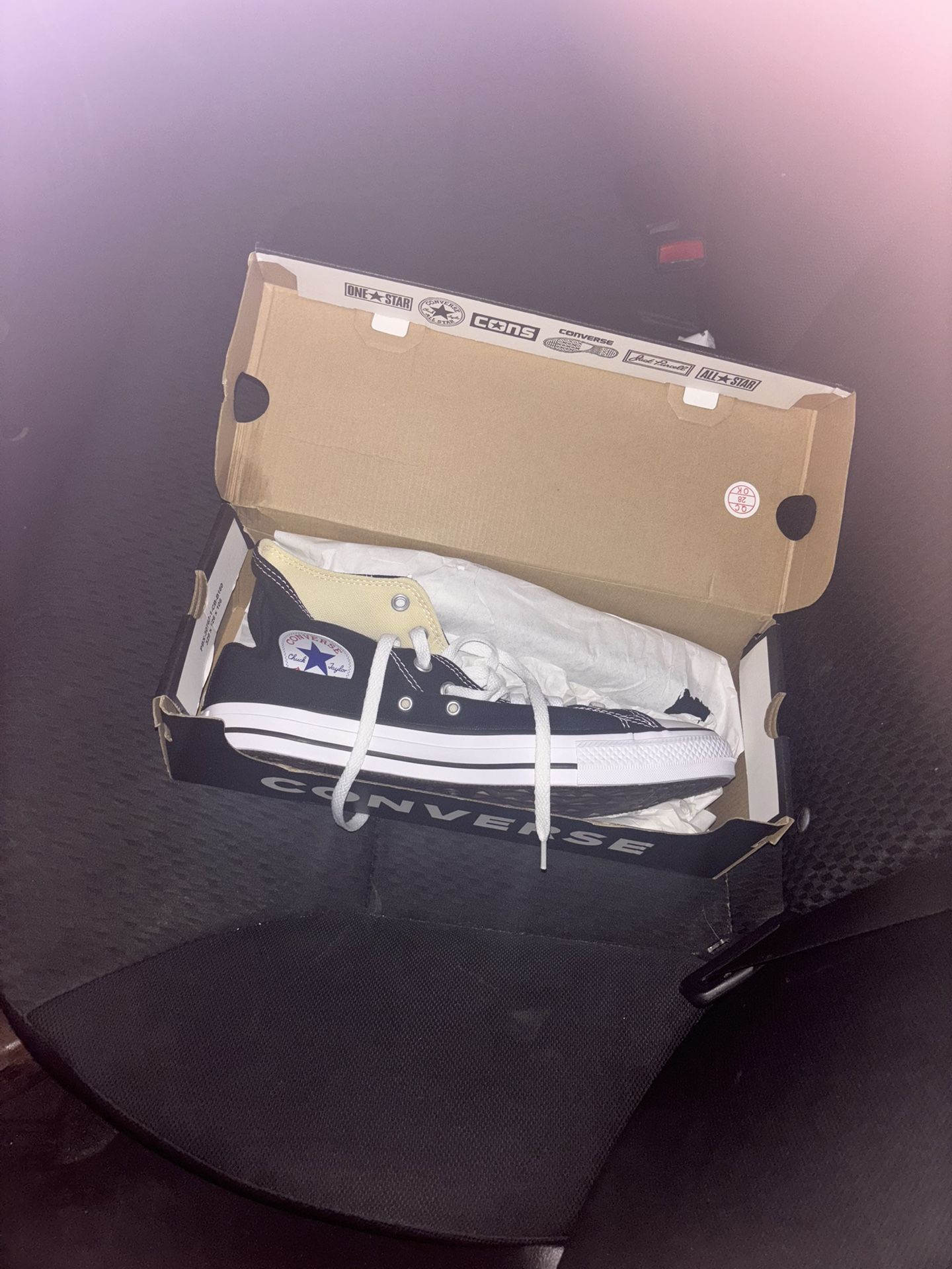 Black High Top Converse