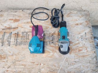 Makita finishing sander and grinder