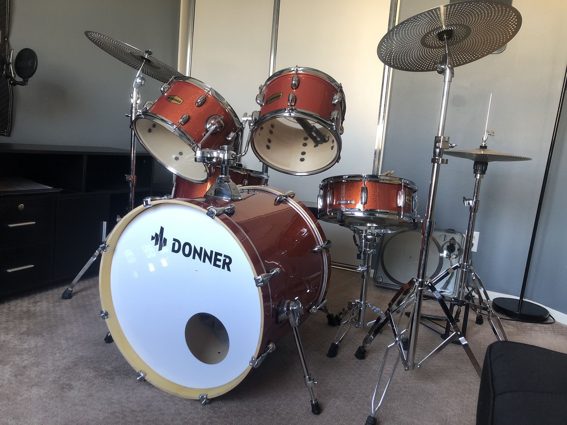Donner Drum Set Kit 