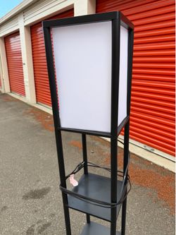 PICK UP TODAY – IKEA Tall Lamp + Nightstand Combo