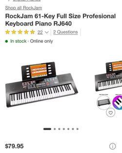 Piano keyboard