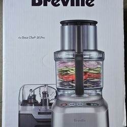Breville BFP810 Sous Chef 16 Cup Food Processor, Large, Brushed Stainless Steel