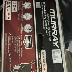 Murray 21” Lawnmower With Mulch Bag 
