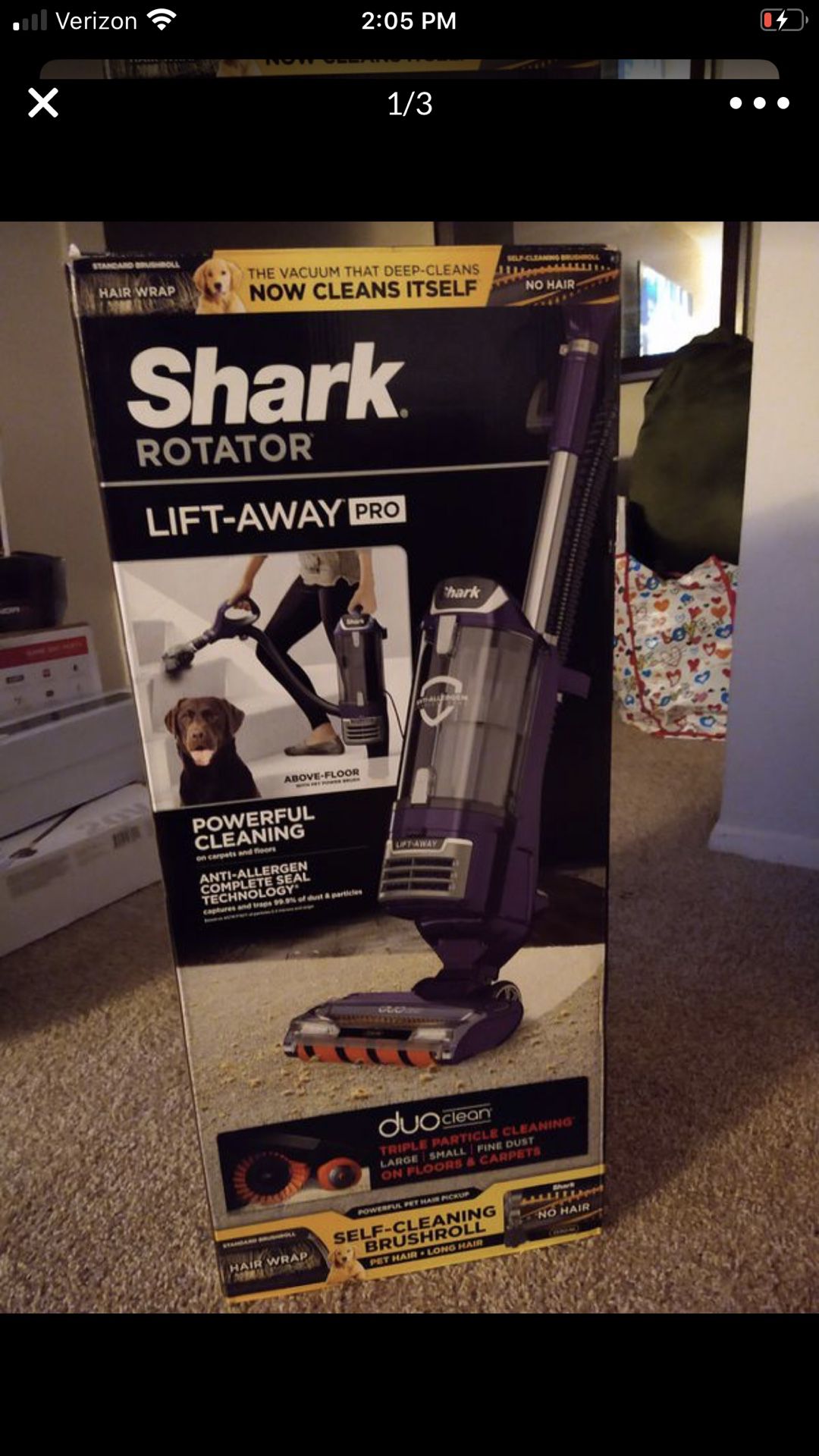 Shark vacuum pro