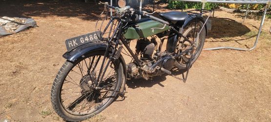 1926 Triumph model P motorcycle
