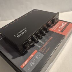 POWERBASS 4 BAND EQUALIZER 10 VOLTS MAX POWER