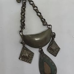 VINTAGE BEGGARS NECKLACE with Alms Cup for Collecting Coins
