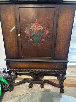 Antique Walnut Cabinet
