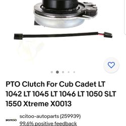 Clutch Kit Riding Lawn Mower