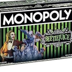 Beetlejuice Monopoly Board game