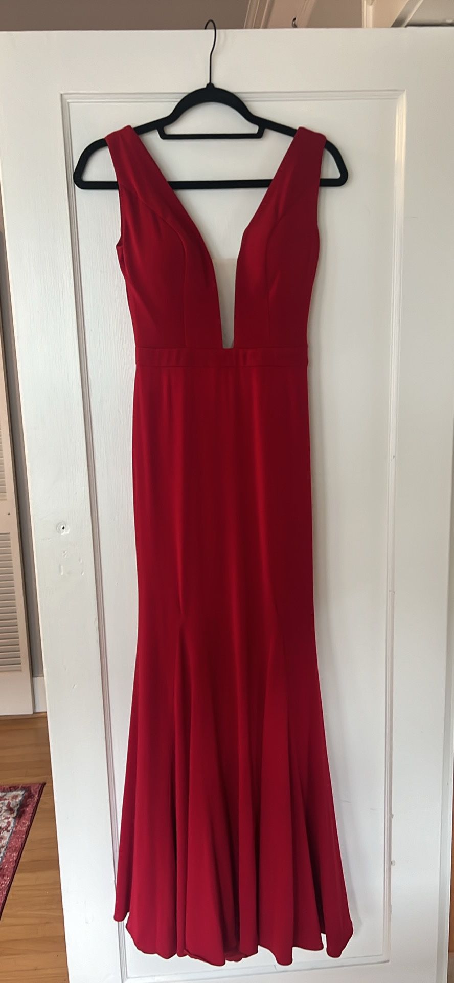 Red prom dress 
