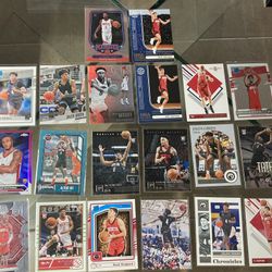 20 card NBA basketball Rockets Jalen Green Reed Sheppard Yao Ming etc rc Prizm Select Hoops etc All cards are In good condition near mint to mint - ge