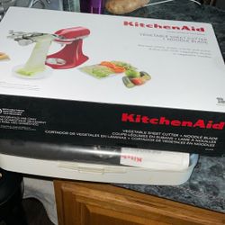 Kitchen aid. Veg Sheet Cutter Blade. Stand Mixer Attachment