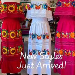 Beautiful Mexican Dress - Vestidos Mexicanos✨Prices Vary - Precios Varian✨