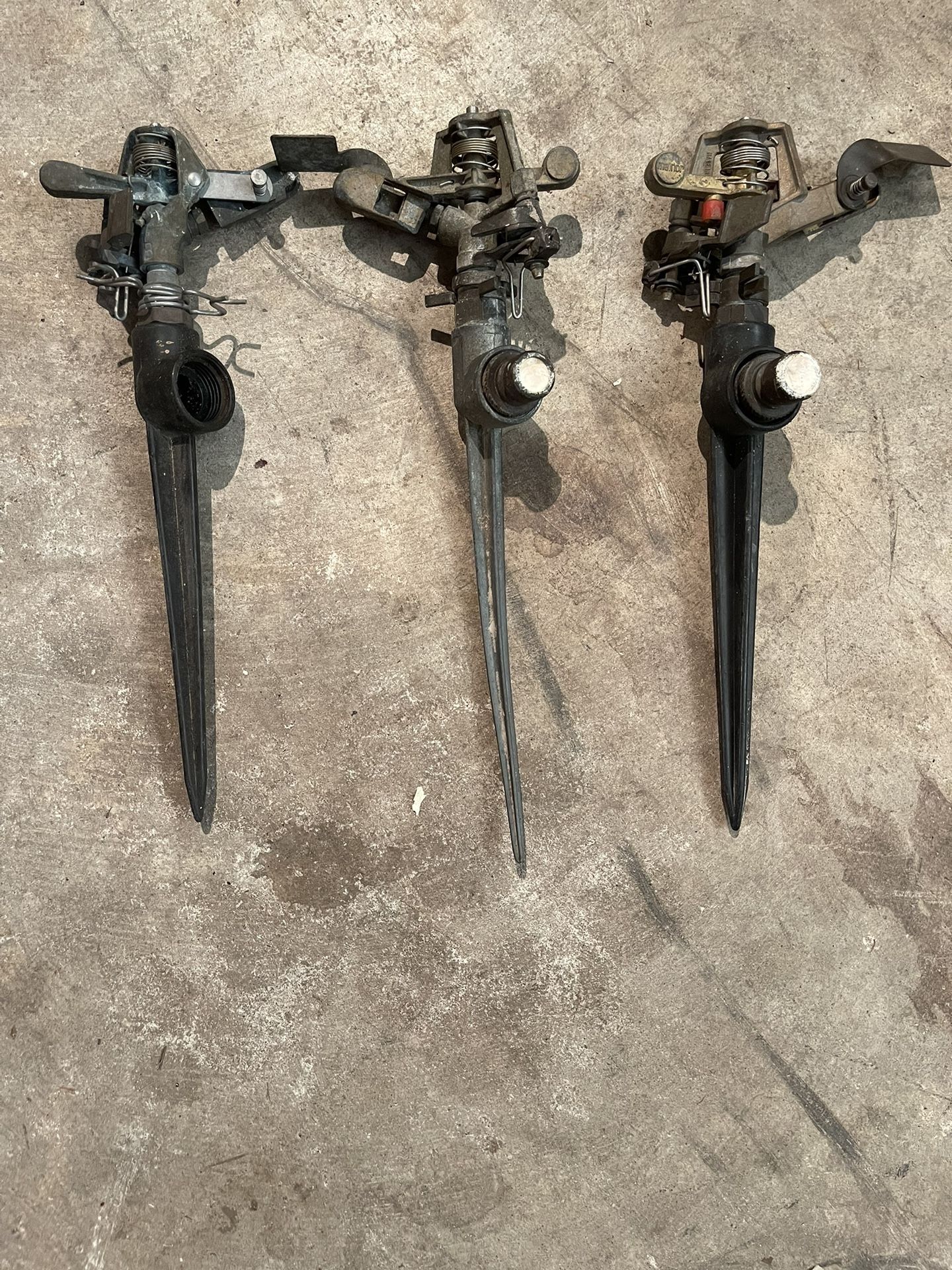 (3)Sprinklers And Sprinkler Adapters