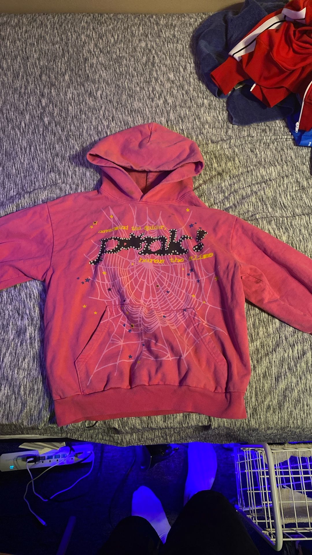 Pink Sp5der Hoodie