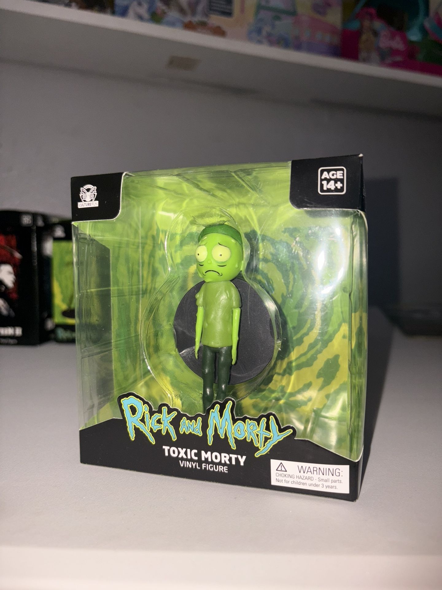 Culturefly-Rick And Morty-Toxic Morty-Vinyl Figure Adult Swim
