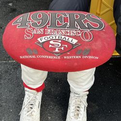 49ers Stool 