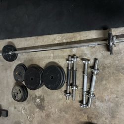 Workout Weights And Bars