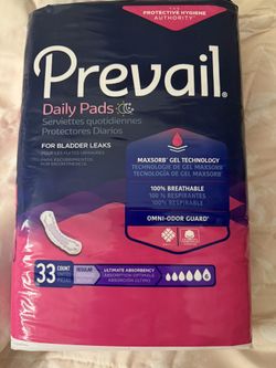 Incontience Heavy Duty Pads/33 PCS/#6 Absorbent