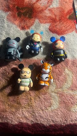 Disney Vinylmation Lot Of 5