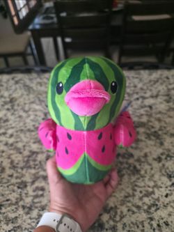 Way to Celebrate Small Watermelon Duck Plush