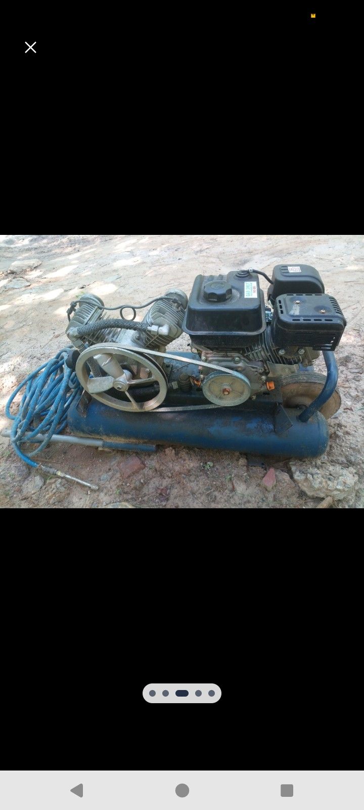 Gas Powered Air Compressor 