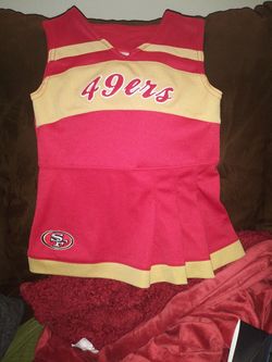 Little girl 49ers dress size 2t selling for 20.00