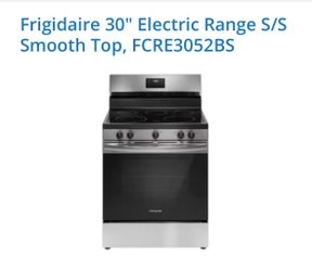 Brand new (in box) Frigidaire 30 “ electric smooth top stove