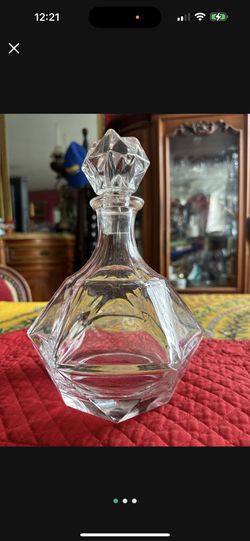 Carafe Crystal From France 🇫🇷 And Europe Ashtray Tea Pot Porcelain Vase MAKE OFFER